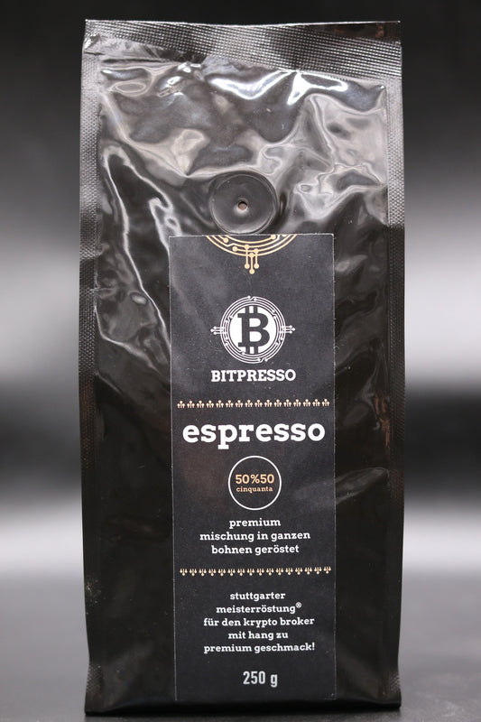 Bitpresso 50&50 Whole Bean Blend: